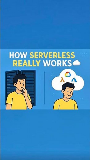 How Serverless Really Works (It’s Not What You Think!) 💡 | Serverless Explained in 60s