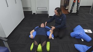 Happy AT Friday! This week OT Nikki demonstrates the Carewave Medical/Positioning Cushions (with a little assistance from OT Jess). | Action Occupational Therapy
