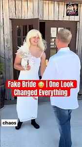Fake Bride 😳 | One Look Changed Everything