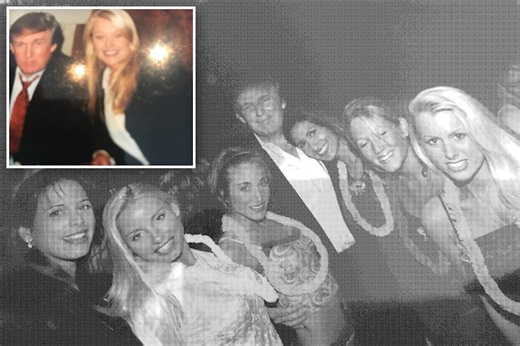 Unredacted Trump photos from Epstein files dump reveal glamorous group of adult models: ‘He was very gentlemanly’