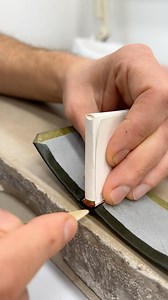 32K views · 2.1K reactions | Today’s film goes behind the scenes with our bookbinders to show the intricate process of lining the miniature book spine and covering it with leather. The miniature book by Simon Armitage was created for the centenary year of Queen Mary’s Dolls’ House. In our final film tomorrow, we share the decorative gilding and show the finished result. #QMDH100 #RoyalCollectionTrust | Royal Collection Trust | Facebook