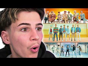 First Time REACTING to BTS (Fake Love, IDOL & DNA)