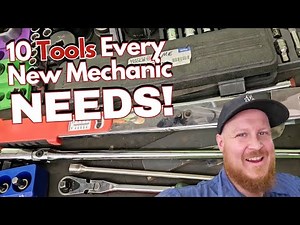 10 ESSENTIAL Tools Every Starting Mechanic MUST Have! 📹@Tobatech13