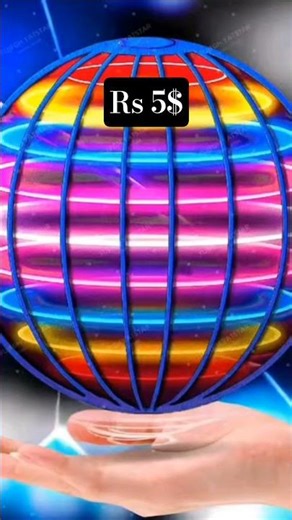Rs 5$ Flying Ball Children's Hand Controlled Color LED Cosmic Globe 360 ° #kidsplaying #kidsplay
