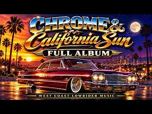 Chrome & California Sun | West Coast Lowrider Music | Full Album