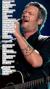 Blake Shelton - God's country