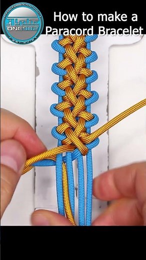 How to Make a Paracord Bracelet Stormy Waters Knot #how_to_make_paracord #paracordbracelet #tutorial