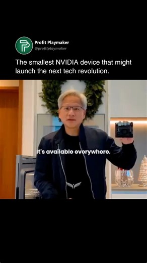 NVIDIA’s Jetson Orin Nano Super Developer Kit brings high-end AI computing to the masses for just $249. Built with a powerful Ampere GPU and 67 TOPS of performance, it’s designed to handle everything from robotics to generative AI, all from your desk. It’s proof that the next AI revolution won’t come from massive corporations, but from creators who can now build smarter systems on affordable hardware. Innovation is no longer about access, it’s about imagination. Follow @profitplaymaker to level 