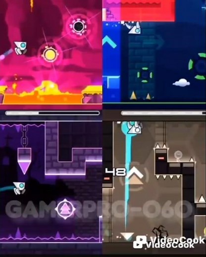 Best spider levels in geometry dash😈😈😈😈😈