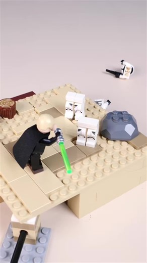 Adding some play feature to Luke Minifigure… #lego #legomoc #starwars | LEGO