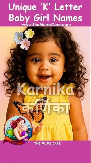 Latest and Modern Girls Name with (K) | Modern Girls Names with Meaning - 2026