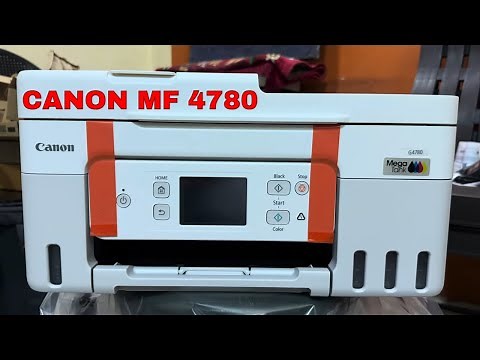 Canon PIXMA MegaTank G4780 All-in-one Inktank Colour Printer Unboxing Duplex ADF Colour Print Test 🔥