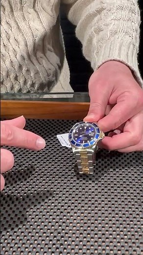 Rolex Submariner Blue Dial Steel Yellow Gold Mens Watch 16613 Review | SwissWatchExpo