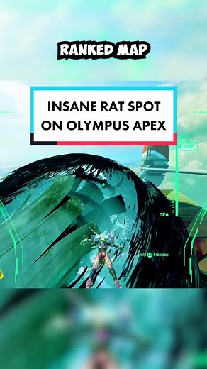 INSANE Rat Spot on Olympus in Season 15 Ranked 🐀 With Broken Moon being replaced by the Olympus map for the rest of Season 15 Ranked, there are some crazy Rat Spots. At the Rift POI, you can fly up as Valkyrie using her Sky Dive Ultimate to land on top of the broken pieces of the Phase Runner. You do not get the OOB (out of bounds) timer, nor get pushed off. #apexlegendsclips #gamingontiktok #apexfunnymoments #apexseason15 #apexbrokenmoon