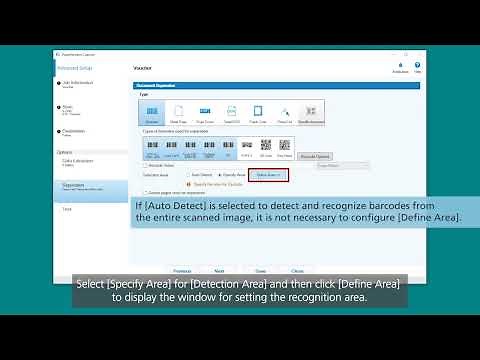 Automatically Classifying Documents into Files by Barcode (Advanced Setup) on PaperStream Capture