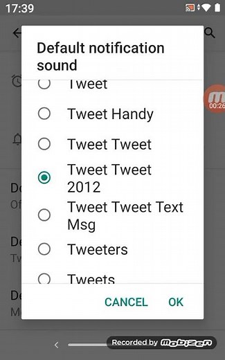 Tweet Notification Sounds