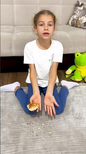 We’re Not Messing Up the Room! 🧹 Learning Table Manners! #shorts