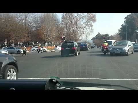 SA President Jacob Zuma Motorcade in Sandton (Convoy)