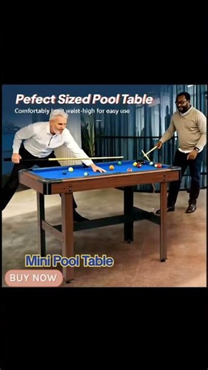 🎱 This foldable pool table surprised me