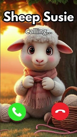 Sheep Susie 🐑 is Calling 😊☎️