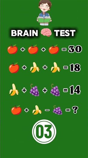 Can Your Brain Beat the Timer? #brainquiz #iqtes #maths #iqtest #iqlegend