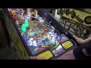 #592 Stern SIMPSONS PINBALL PARTY Pinball Machine from Private Home! TNT Amusements