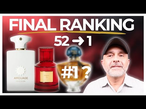 RANKING the BEST 52 FRAGRANCES of 2025: Ultimate Final Ranking