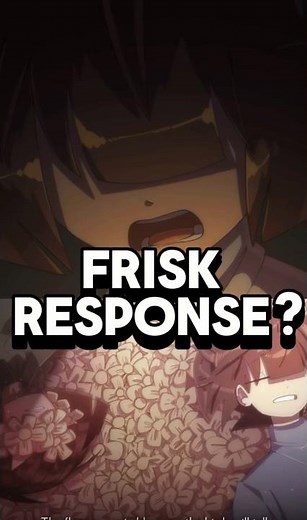 Frisk Stronger Than You Response Is HERE? #undertale #frisk #strongerthanyou
