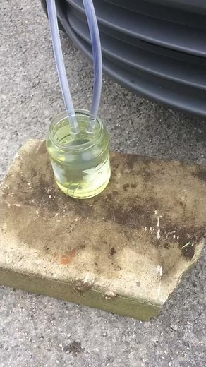 Liquid moly diesel purge