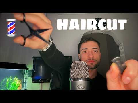 ASMR 1 Hour Haircut Compilation ✂️ Scissors, Brushing & Relaxing Barber Sounds (No Talking)