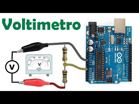 Como hacer un voltimetro usando el Arduino Uno