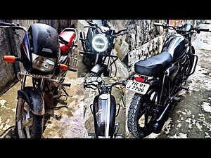 Hero Splendor(2009) Modified Into Scrambler | Splendor Restoration