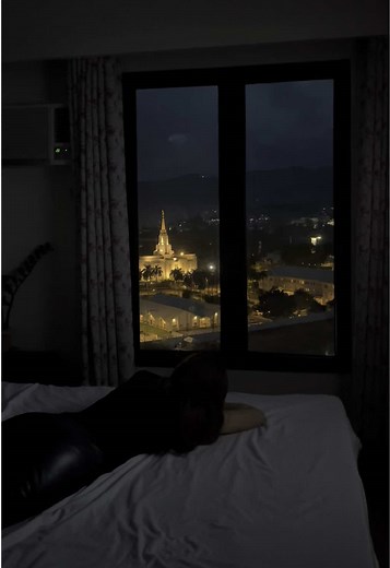 Stunning Window View from Our Cebu Airbnb