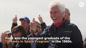 Who is Wally Funk? Trailblazing aviator makes history on Blue Origin space flight.