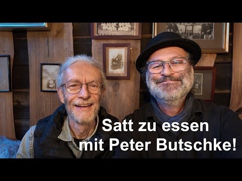 Drinking beer with Peter Butschke