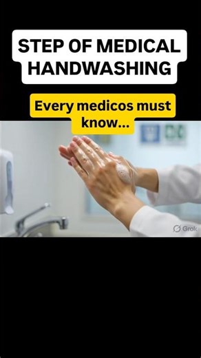 WHO Medical Hand Washing Steps | Infection Control for Healthcare Workers