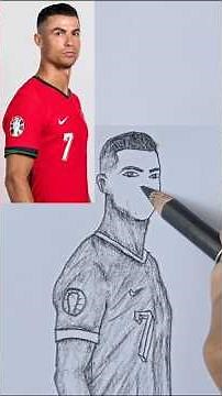 Draw Ronaldo Fast & Easy