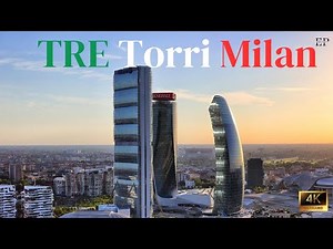 TRE TORRI Milano Citylife 4K 🇮🇹 | Iconic Architecture and Design
