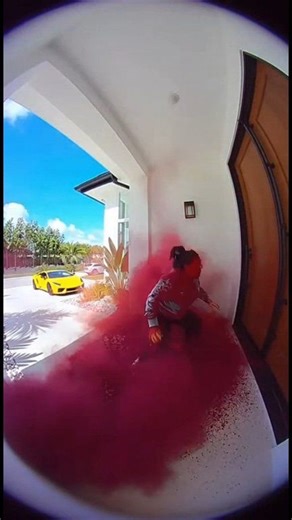 I hope she likes the colour of her new sweatshirt 😂😂😂 #foryoupagereels #funnyreelsvideo #prankvideosfunny #karma #packagetheif #prank #prankvideo #funny | Just Fun Pranks