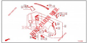 Tailgate/Liftgate interior panel removal (2020)
