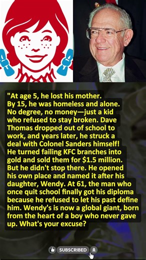 The SHOCKING True Story Behind Wendy’s! 👧✨