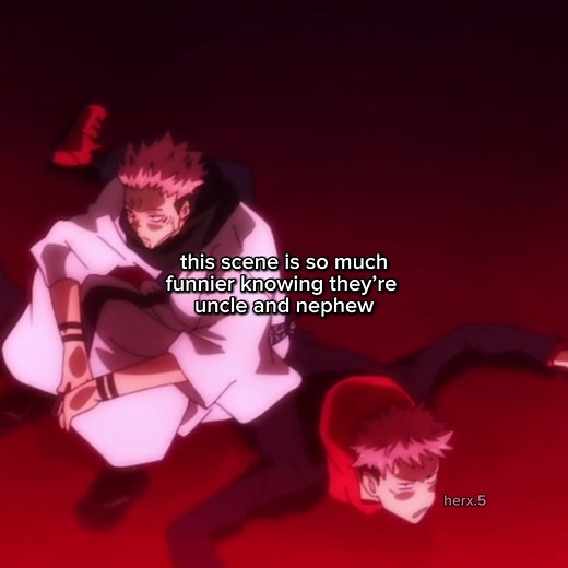 Yuji and Sukuna Sassing Each Other