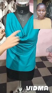 923K views · 7.8K reactions | Easiest way to cut a beautiful cowl neck top #diy #diyprojects #fashion #sewinghacks | Nk.apparel & clothing | Facebook
