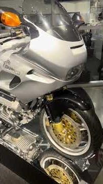 Morbidelli V8 at Barber Museum! Like wood dashes? #morbidelli #motorcycle #prototype #v8