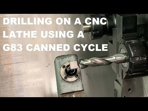 DRILLING USING A G83 CANNED CYCLE