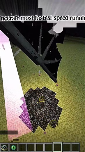 Minecraft most fastest speed running 😂 #shorts #minecraft #memes