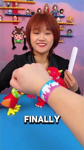 🤯Which slap bracelet would you pick? 🦄✨ I’m obsessed with the unicorn one! #sprunki #toys #funny