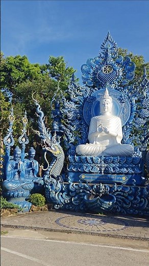 🩵Chiang Rai Blue Temple 陇瑟登寺•梦幻蓝色佛寺•清莱绝美蓝庙 Rong Suea Ten Temple #bluetemple #rongsueaten #chiangrai