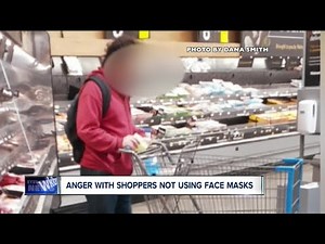 Viewers furious with Walmart shoppers not wearing face masks