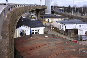 The Travellers Who Live Under One of London's Busiest Roads